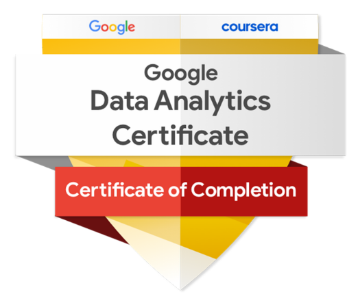 Google Data Analytics Certificate Badge